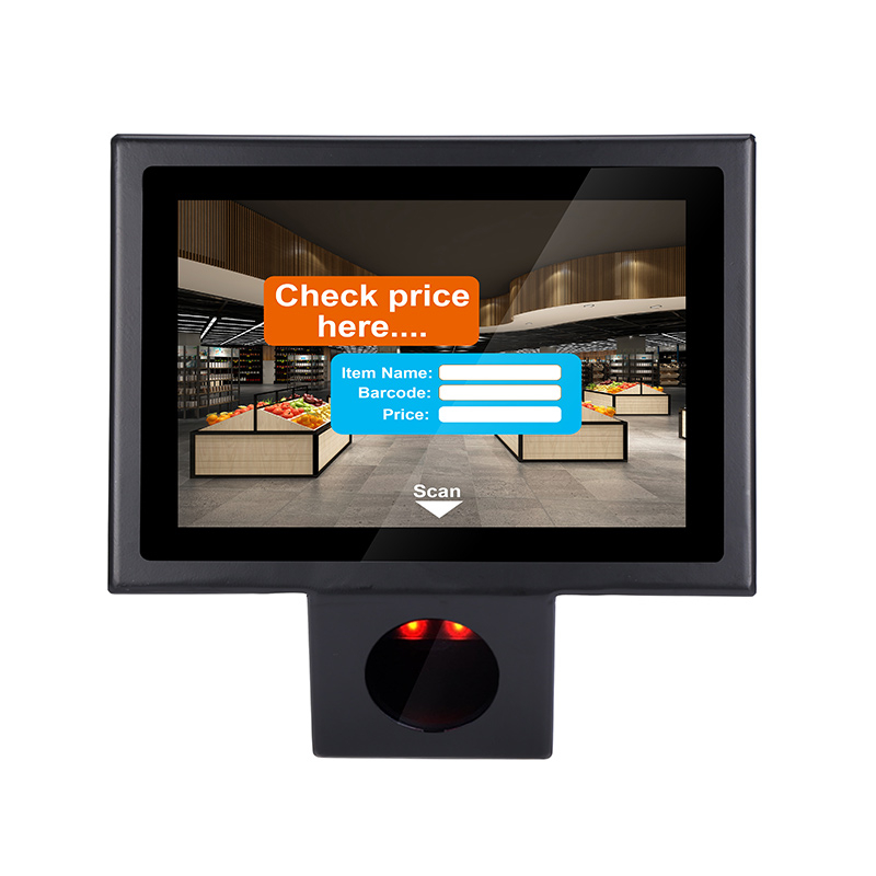 Windows 10 LAN 10.1 Inch Touch Screen Self-Service Windows Price Checker For Supermarket HPC-10W