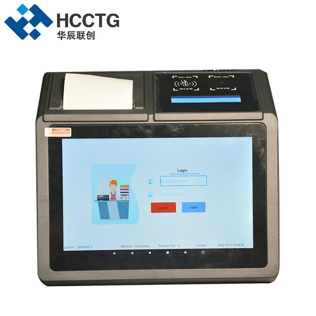 Android 11.0 WiFi Bluetooth All In One Retail POS Terminal With Customer Display HCC-A1190