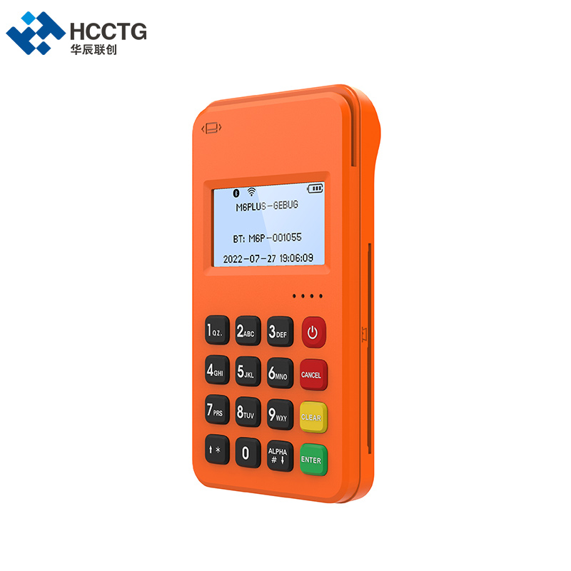 Bluetooth Mastercard 3 In 1 Card Mobile Payment Terminal M6 PLUS