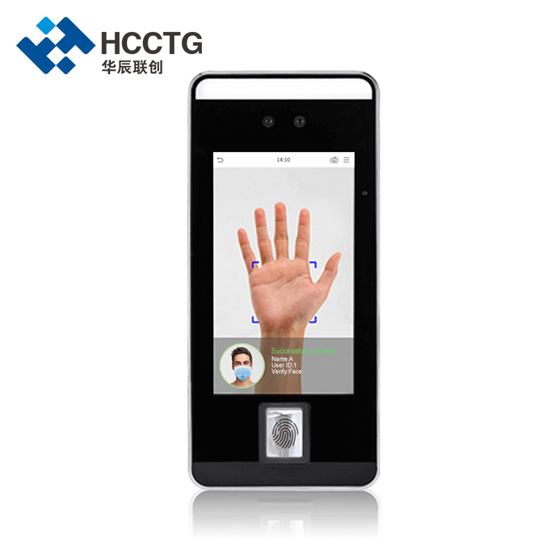 5 Inch Visible Light Facial Recognition Terminal With Palm Detector HKS-60P