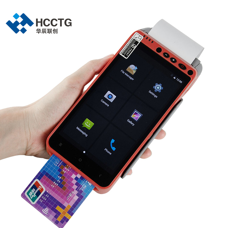 EMV PCI Android 7.0 Smart POS Machine WIth Built-in Printer HCC-Z100