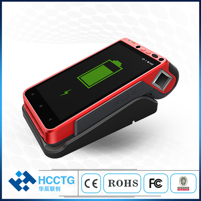 HCC EMV Quad-Core CPU Android 7.0 Handheld POS Machine HCC-Z100