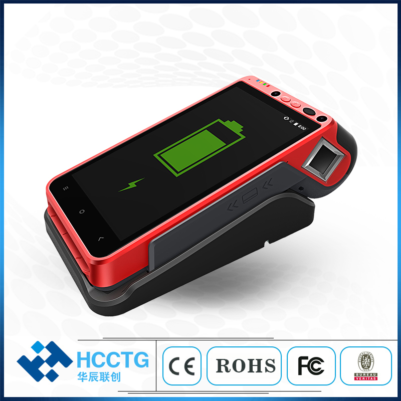HCC EMV Quad-Core CPU Android 7.0 Handheld POS Machine HCC-Z100