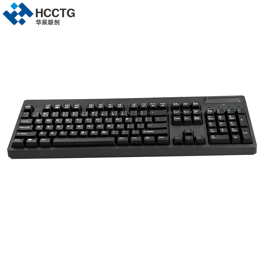 104keys ISO7816 EMV Unionpay Membrane Keyboard with SCR&MSR HCC-150U