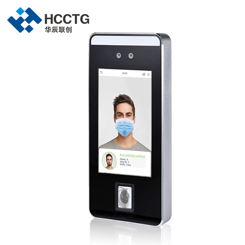 5 Inch Visible Light Facial Recognition Terminal With Palm Detector HKS-60P