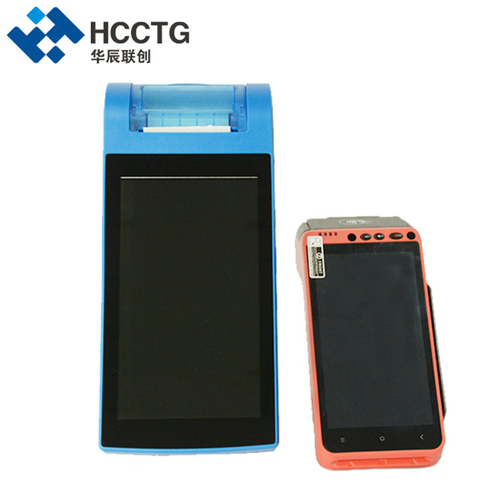 HCCTG 4G Bluetooth Android 10 Mobile POS Terminal With Barcode Scanning Z130