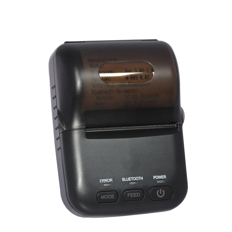 HCC-T12i Mini Bluetooth Android&IOS 58mm Mobile Thermal Printer