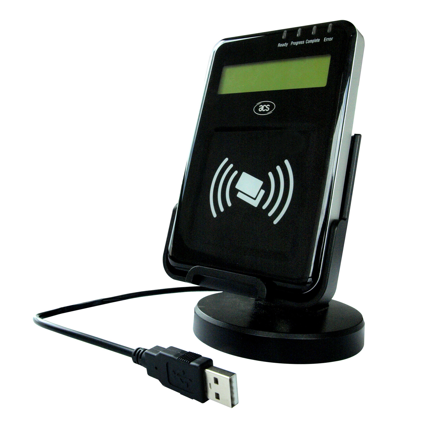 ISO14443 FELICA USB Smart Card NFC Reader With LCD Display ACR1222L