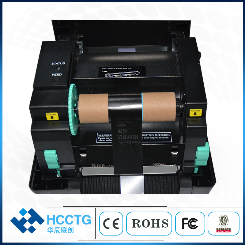 HCCTG 108mm Thermal Clothing Tag Wash Care Label Printer HCC-3064TA