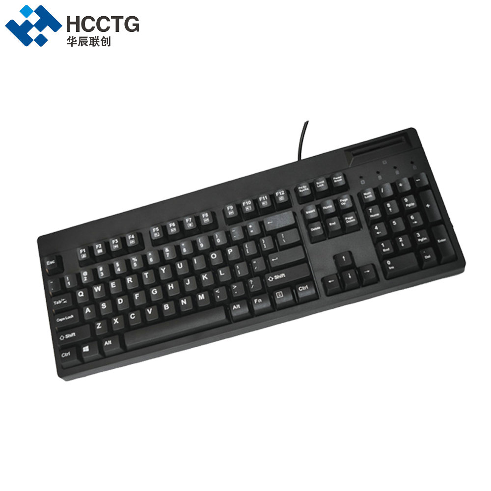 104keys ISO7816 EMV Unionpay Membrane Keyboard with SCR&MSR HCC-150U
