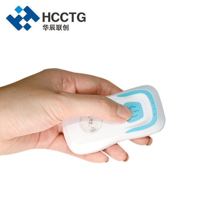 Powerful Mini Bluetooth/2.4G RFID Reader 2D Barcode Scanner HR58