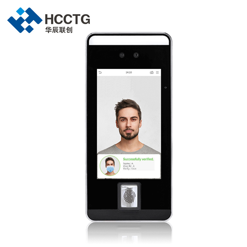 5 Inch Visible Light Facial Recognition Terminal With Palm Detector HKS-60P