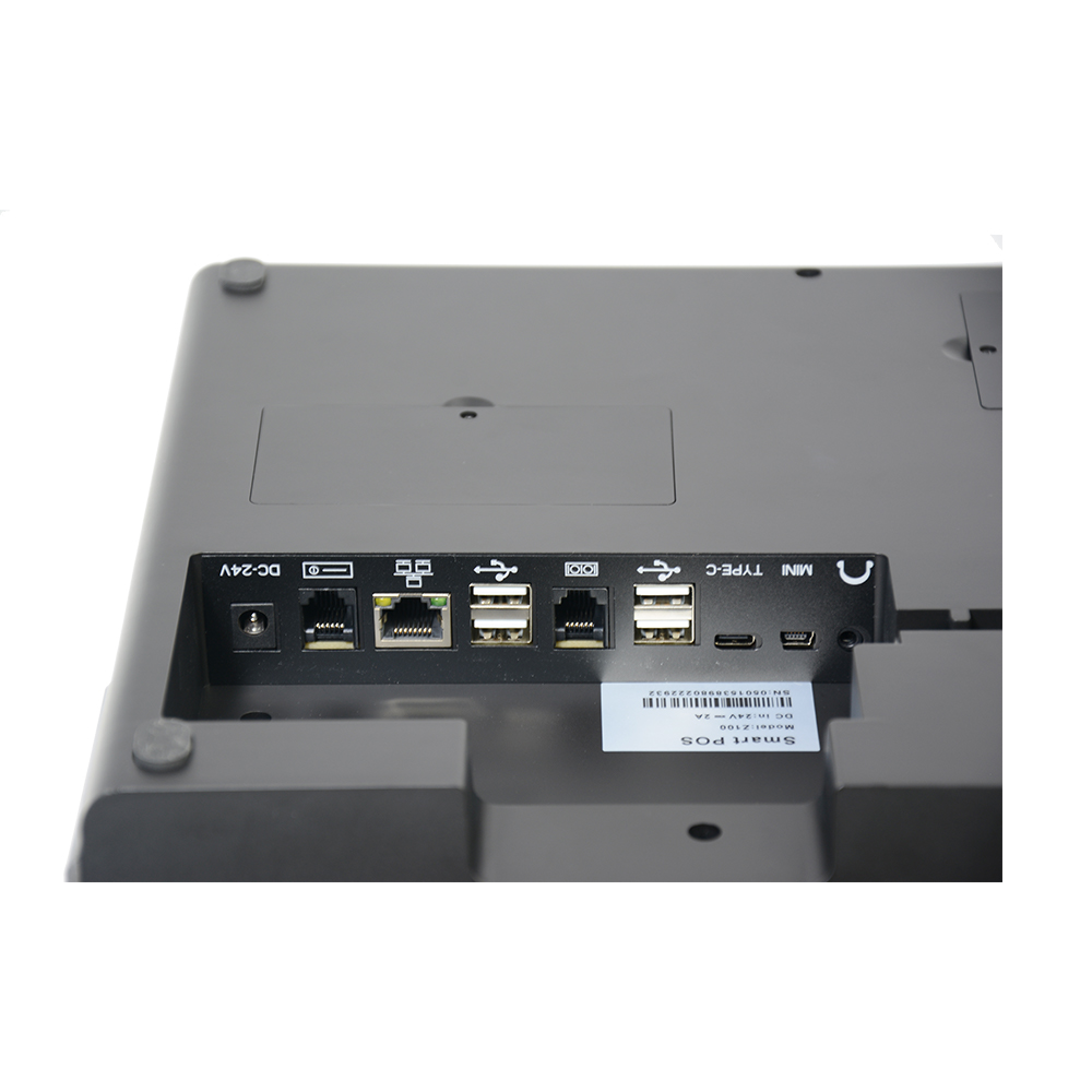 10.1 Inch Android 11 Desktop POS Terminal With 80mm Printer Support MSR+NFC HCC-A1180B