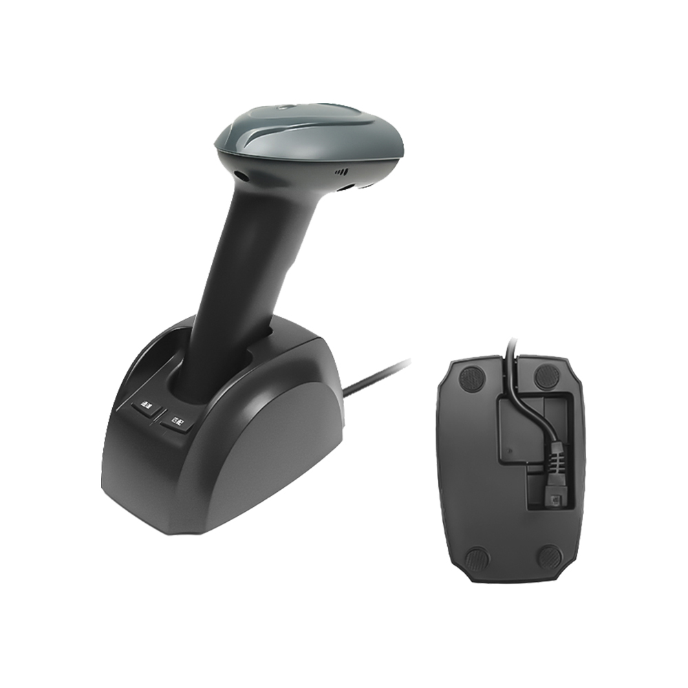 CMOS 2D Portable 2.4G Wireless PDF417 Barcode Scanner for Ticket Code Scanning HS-6413