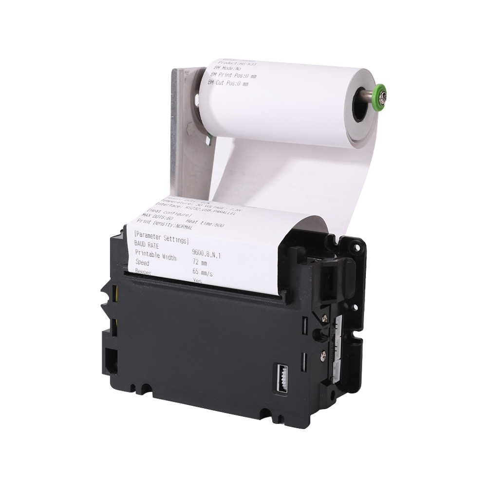 2 Inch 58mm Kiosk Thermal Tickets Kiosk Printer Support Label/Receipt Dual Paper HCC-K25