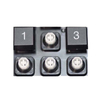 USB 101Keys Membrane Keyboard With MSR(Tracks 1/2/3) HCC-KB101R
