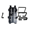 Black Adjustable Tilt Range Desktop Handsfree POS Cash Register Holder Metal POS Stand PS-H2
