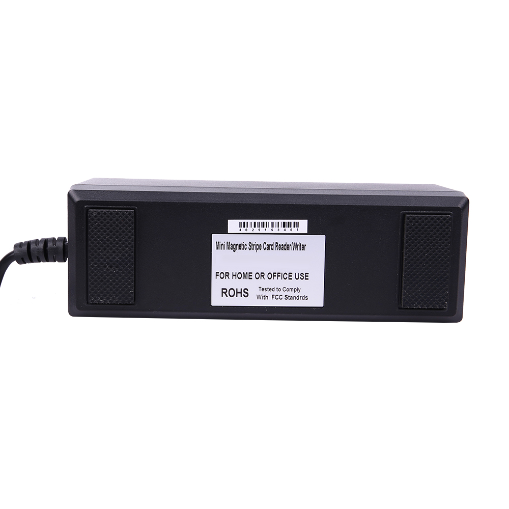 USB HID Three Tracks Magstripe Card Reader Writer HCC900S