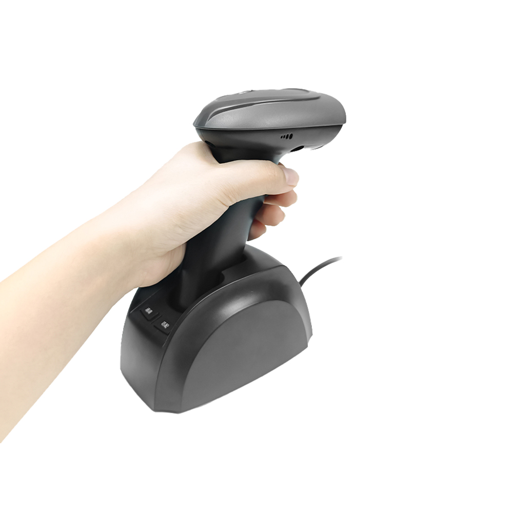 CMOS 2D Portable 2.4G Wireless PDF417 Barcode Scanner for Ticket Code Scanning HS-6413