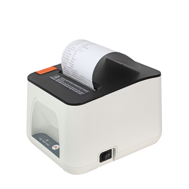 USB+Ethernet 80mm Inkless Commercial Portable 3 Inch Two Color Thermal Printer for Logo Barcode Printing HCC-POS890E Plus