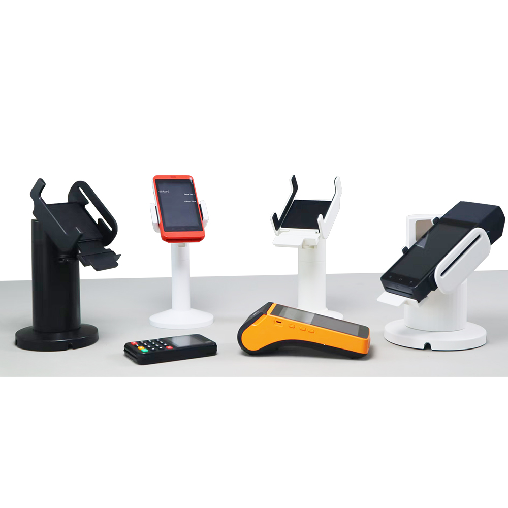 Adjustable Rotation Angle Stretchable Universal Handheld POS Stand with Rubber Pads PS-S04