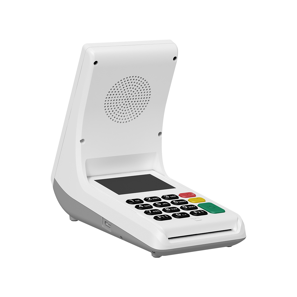 2G/4G/WIFI Dynamic QR Code Real-Time Payment SoundBox with Linux Contactless/Contact Reader Z45