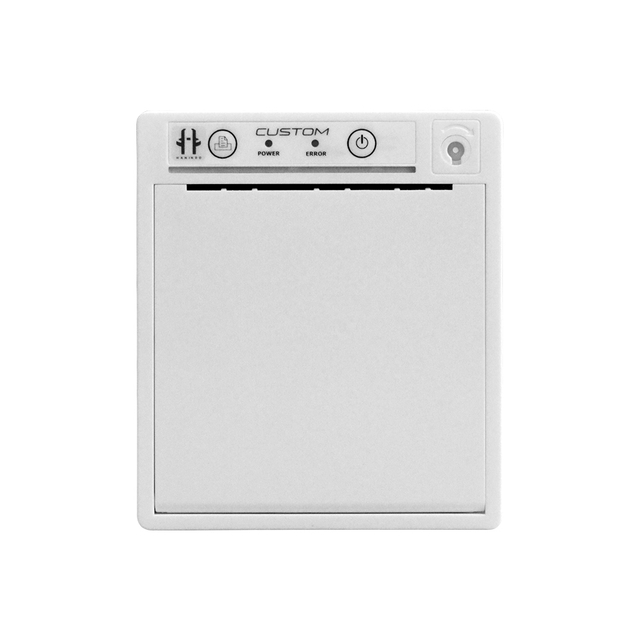 CUSTOM 3 Inch Embedded 2d Barcode Panel Mount Thermal Printer with Auto-cutter P80H