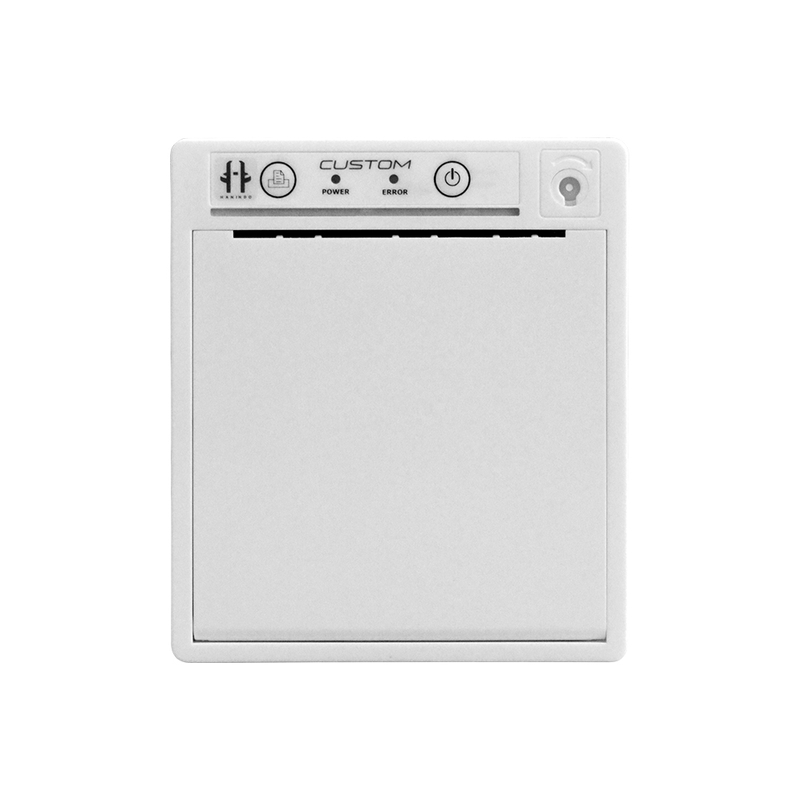 CUSTOM 3 Inch Embedded 2d Barcode Panel Mount Thermal Printer with Auto-cutter P80H