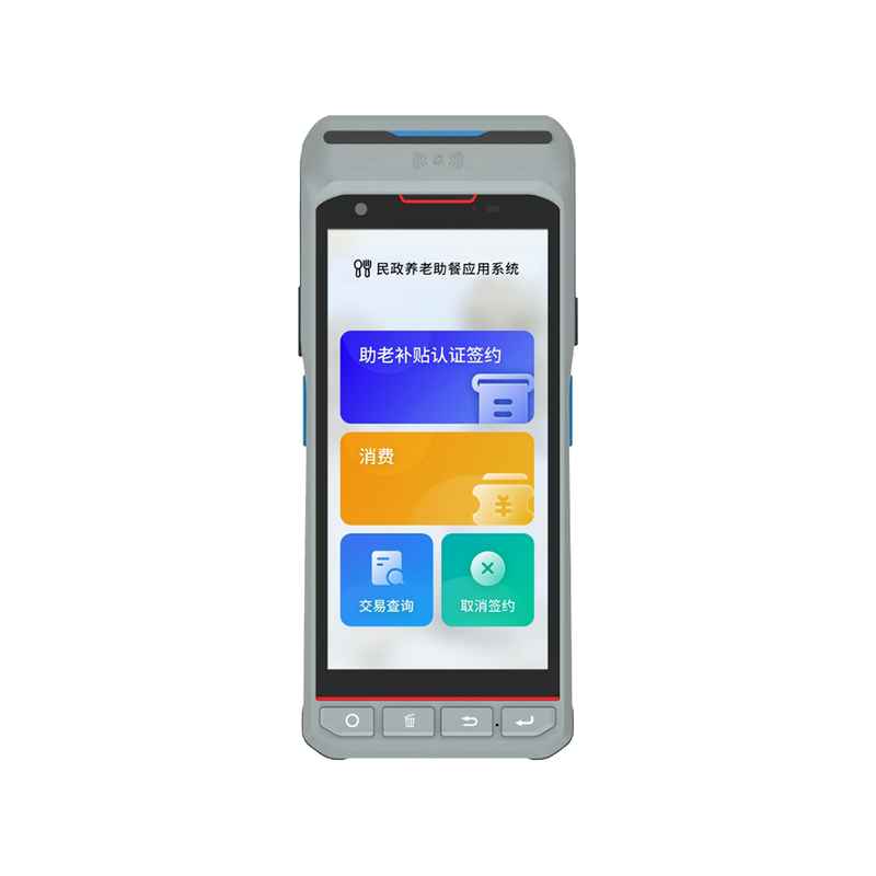 Android 10 Handheld Bus Ticket Terminal Portable NFC Smart Card Payment Machine with 58mm Printer P10