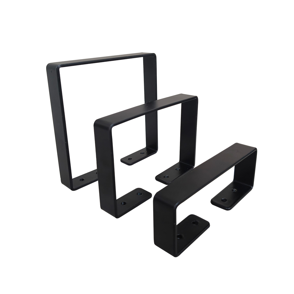 Black Adjustable Tilt Range Desktop Handsfree POS Cash Register Holder Metal POS Stand PS-H2