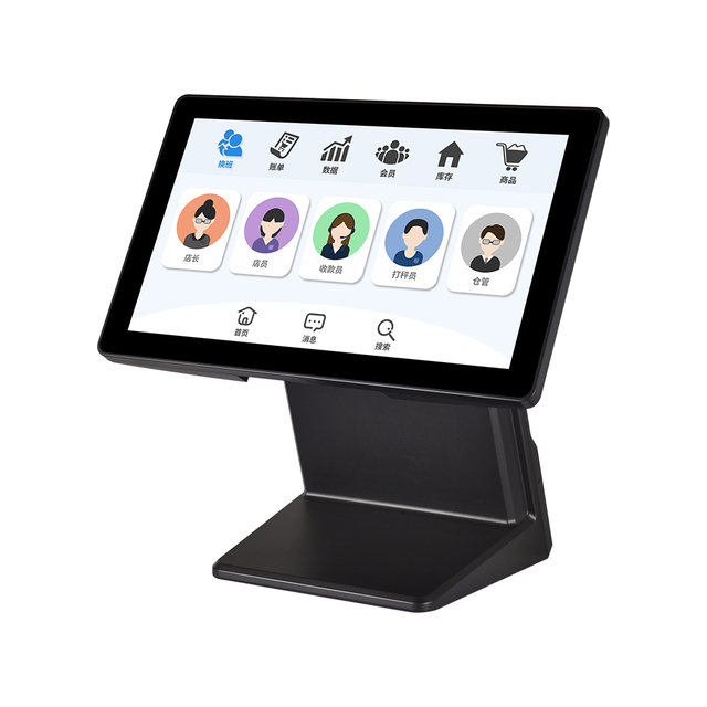 Cash Register Windows TFT-LCD 15.6Inch Touch Single/Dual Screen POS Terminal HCC-L7