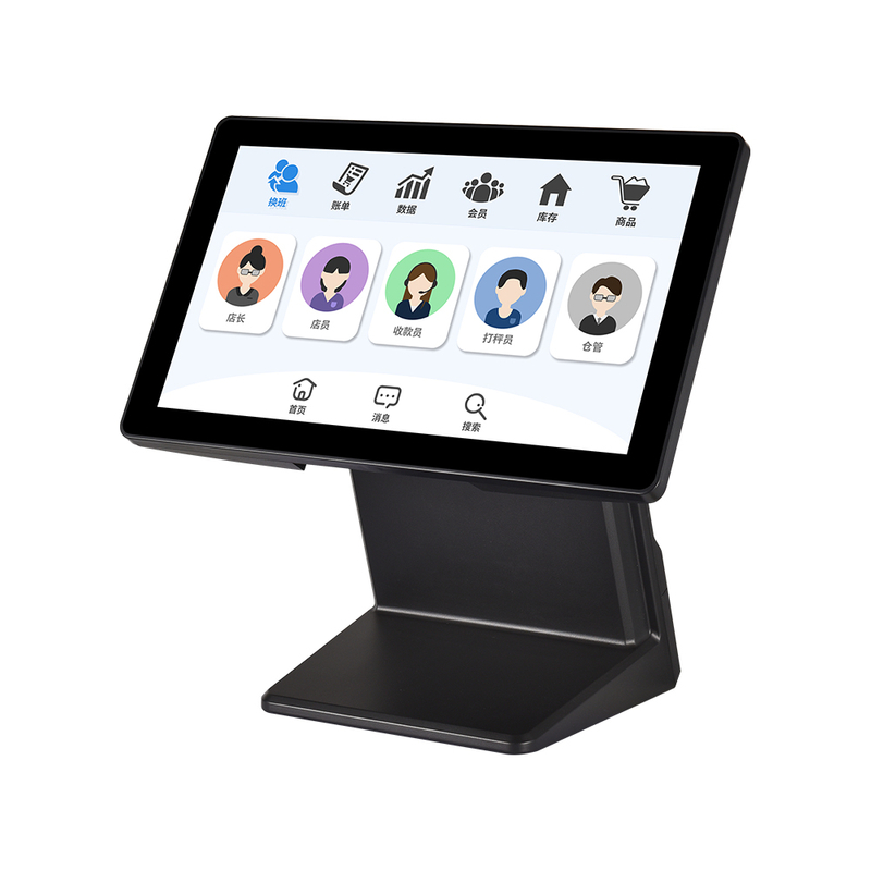 Cash Register Windows TFT-LCD 15.6Inch Touch Single/Dual Screen POS Terminal HCC-L7