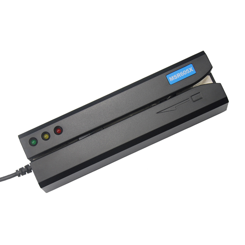 USB HID 1&2&3 Tracks Encoder Magnetic Stripe Card Reader Writer MSR605X