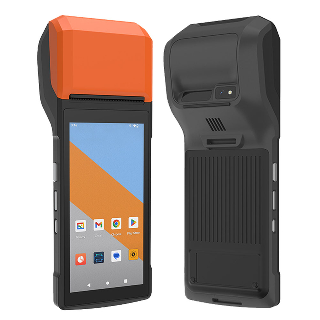HCCTG Powerful 4G GPS Android 13 POS Terminal With 58mm Thermal Printer R330