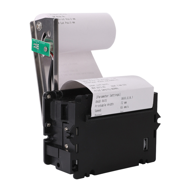 80mm Kiosk Thermal Ticket Printer Embedded Printing Device with Auto Cutter HCC-K37E