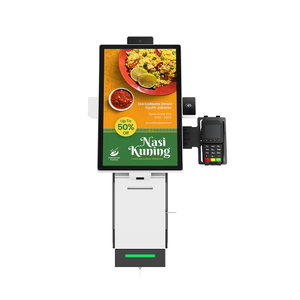 Self Service Ordering Payment 15.6 Inch Innovative Self-service All-in-One Touch Screen Kiosk HSK-SA15(HSK-SW15)