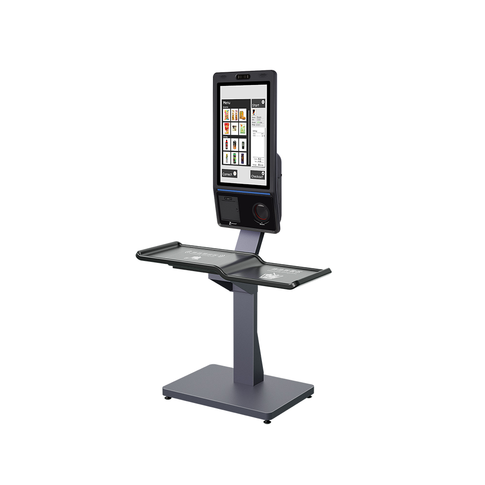 21.5 Inch Standing Android/Windows Self-Service Order Payment Kiosk Terminal with Printer QR Code Reader HCC-HM2000