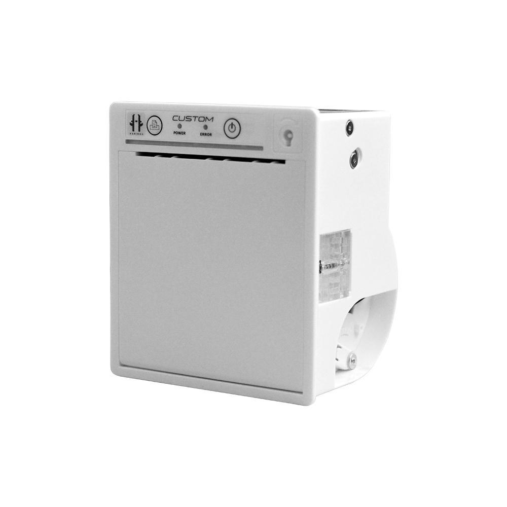 CUSTOM 3 Inch Embedded 2d Barcode Panel Mount Thermal Printer with Auto-cutter P80H