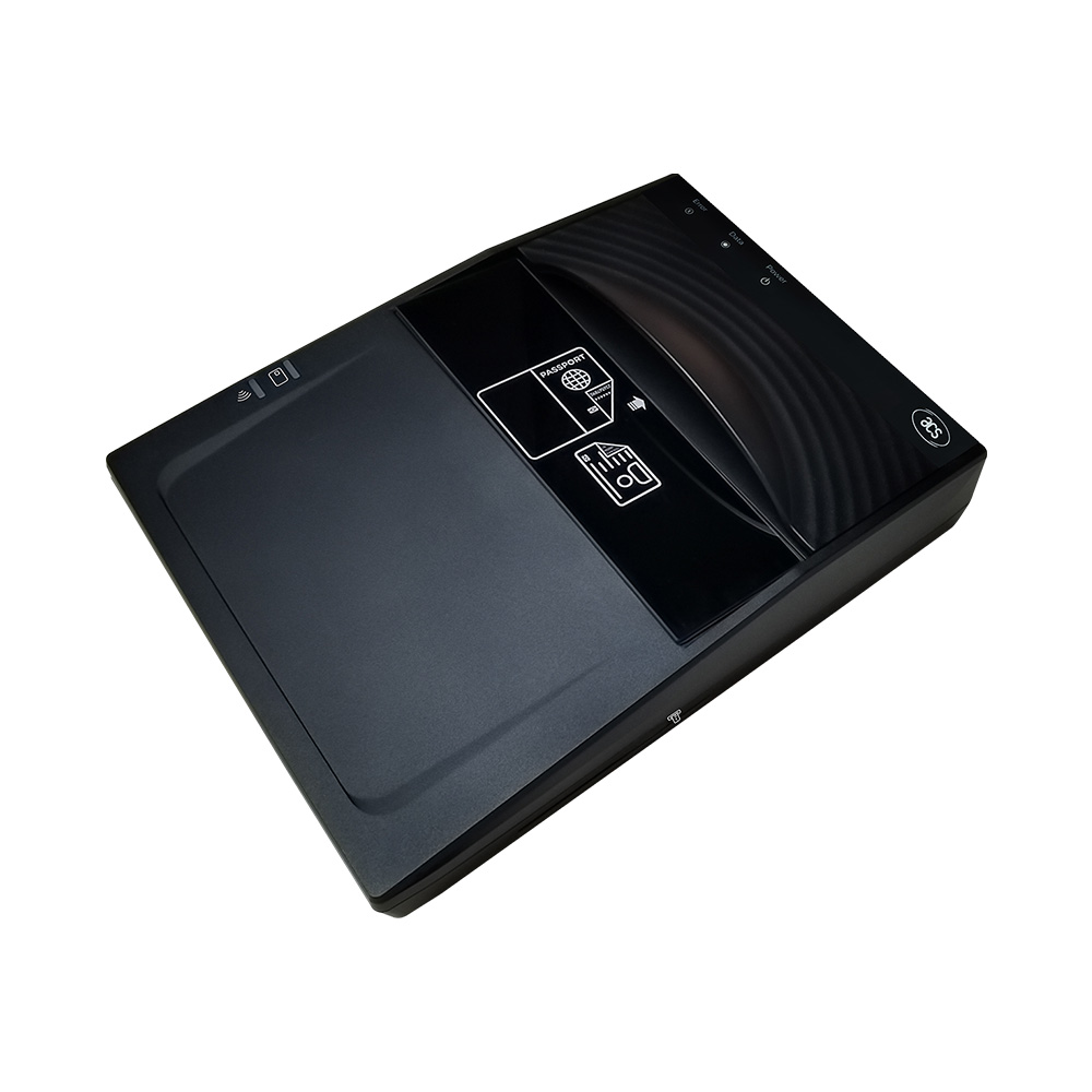 Half-page RFID ID QR OCR MRZ Scanner E-passport Reader AIR60U