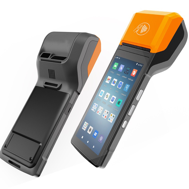 HCCTG NFC GPS 4G Android 14 Smart Mobile Terminal with 58mm Printer R330 Plus
