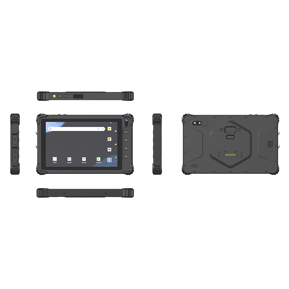 8-Inch Android 14 Rugged Vehicle-Mounted Tablet for Fleet Management with 4G LTE and GPS V82T