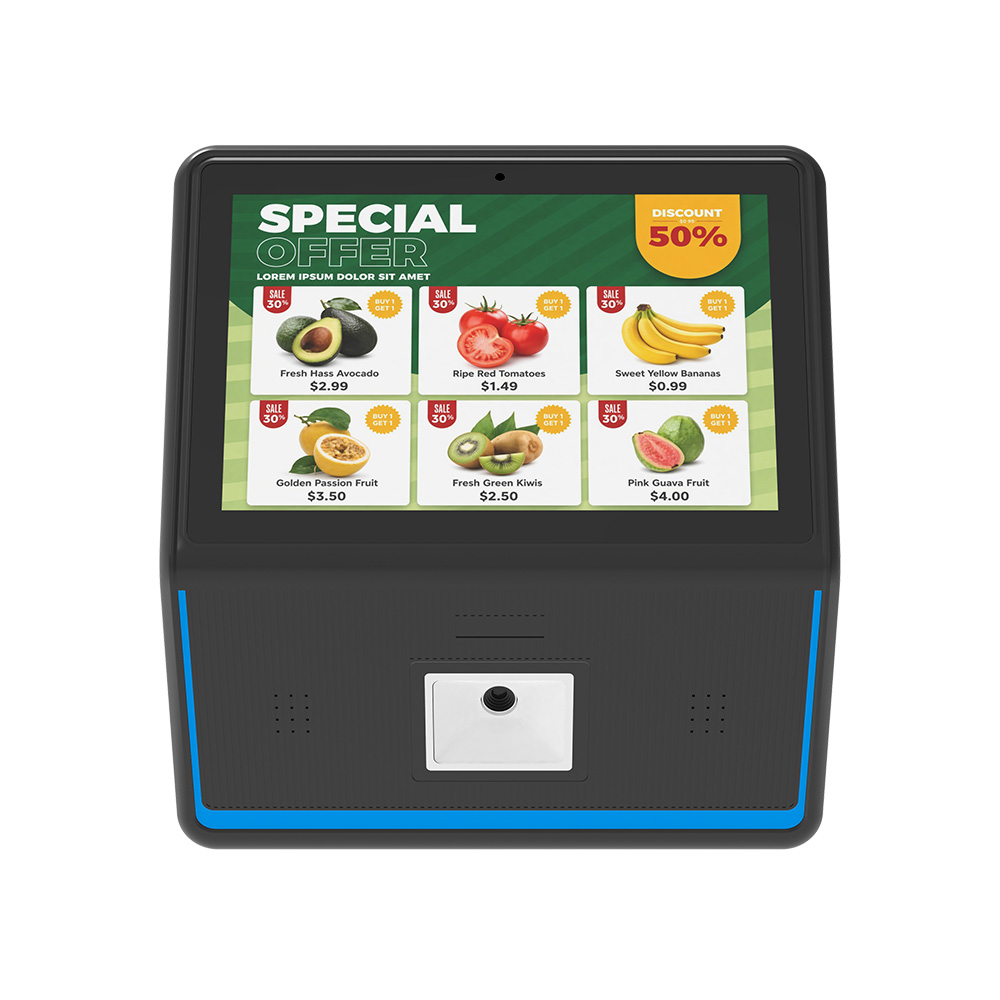 HCCTG ER260 Smart Price Checker Terminal with 10.1-Inch Touch Display Android/Windows OS and 1D/2D Barcode Scanner