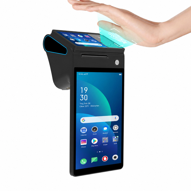Android 14 High-Security Palm Vein Recognition Handheld POS Terminal with 4G WiFi BT5.0 Thermal Printer Z150P