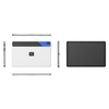 10.95 Inch Android 14 POS Terminal Tablet with Desktop/80mm Printer Base NFC GPS HX-100A